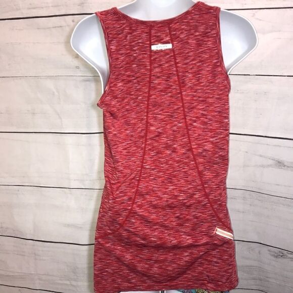 Athleta Watermelon V Neck Pop Space Dye Run Tank-S - Picture 2 of 8